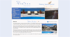 Desktop Screenshot of panthea-mykonos.com